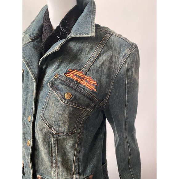 Authentic Harley Davidson Jacket – sz Lg - Picture 6 of 16